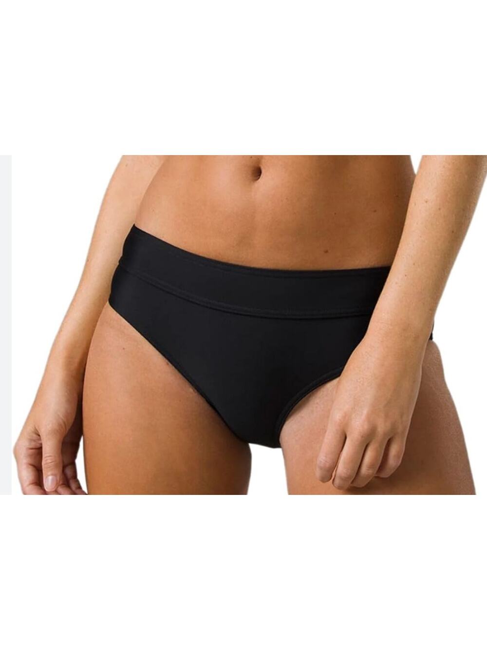 NWT prAna ramba bottom black full coverage XL bikini